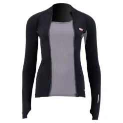 PROLIMIT Wmns SUP Top Convertible Black/Light Grey Damen - 34/XS Black/Light Grey -Board Frei Verkäufe 400.14705.000 wmns sup top convertible black light grey open front