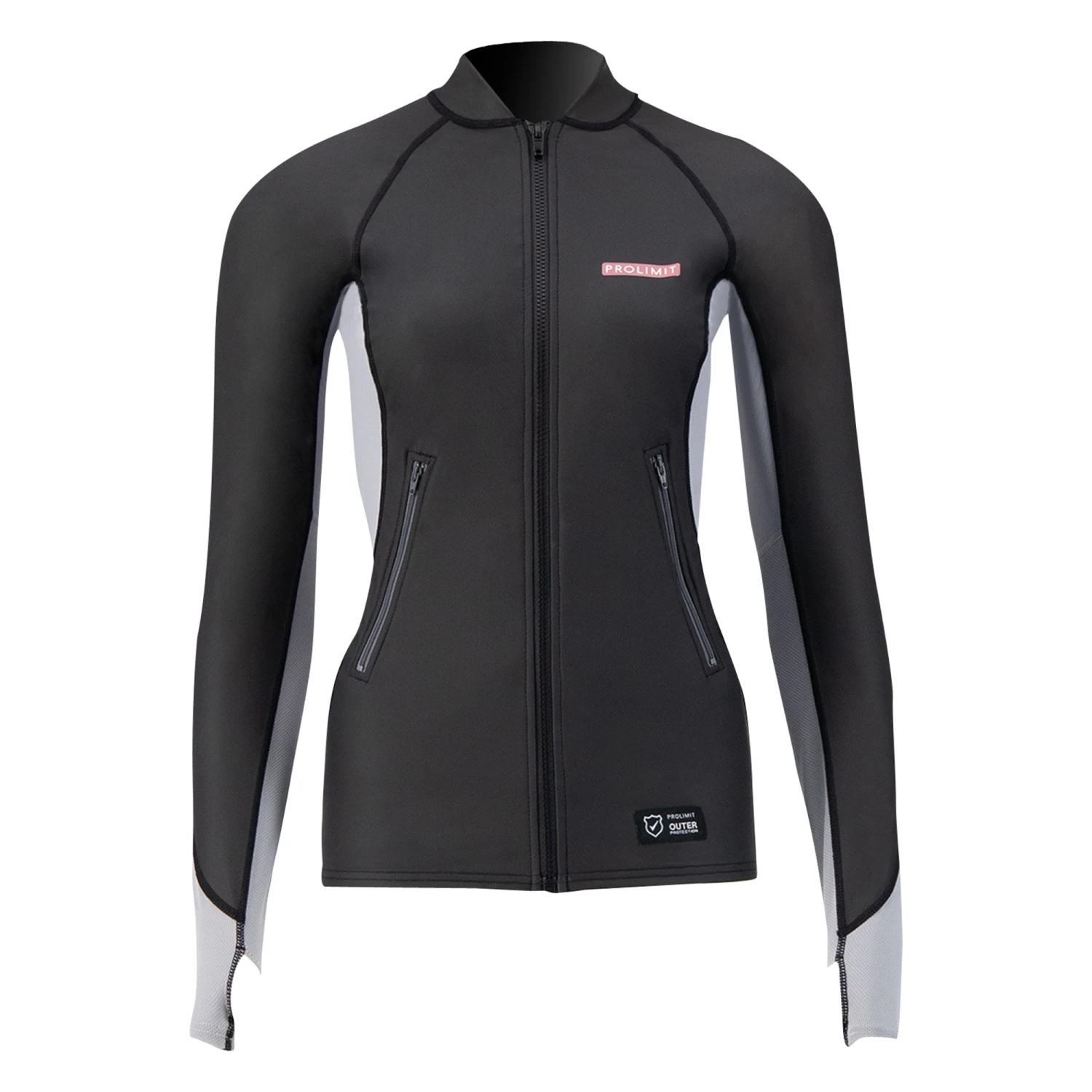 PROLIMIT SUP WMNS TOP LOOSEFIT SPLASH 1.5mm Black/Light Grey - 34/XS Black/Light Grey 8 PROLIMIT SUP WMNS TOP LOOSEFIT SPLASH 1.5mm Black/Light Grey - 34/XS Black/Light Grey – Bild 6