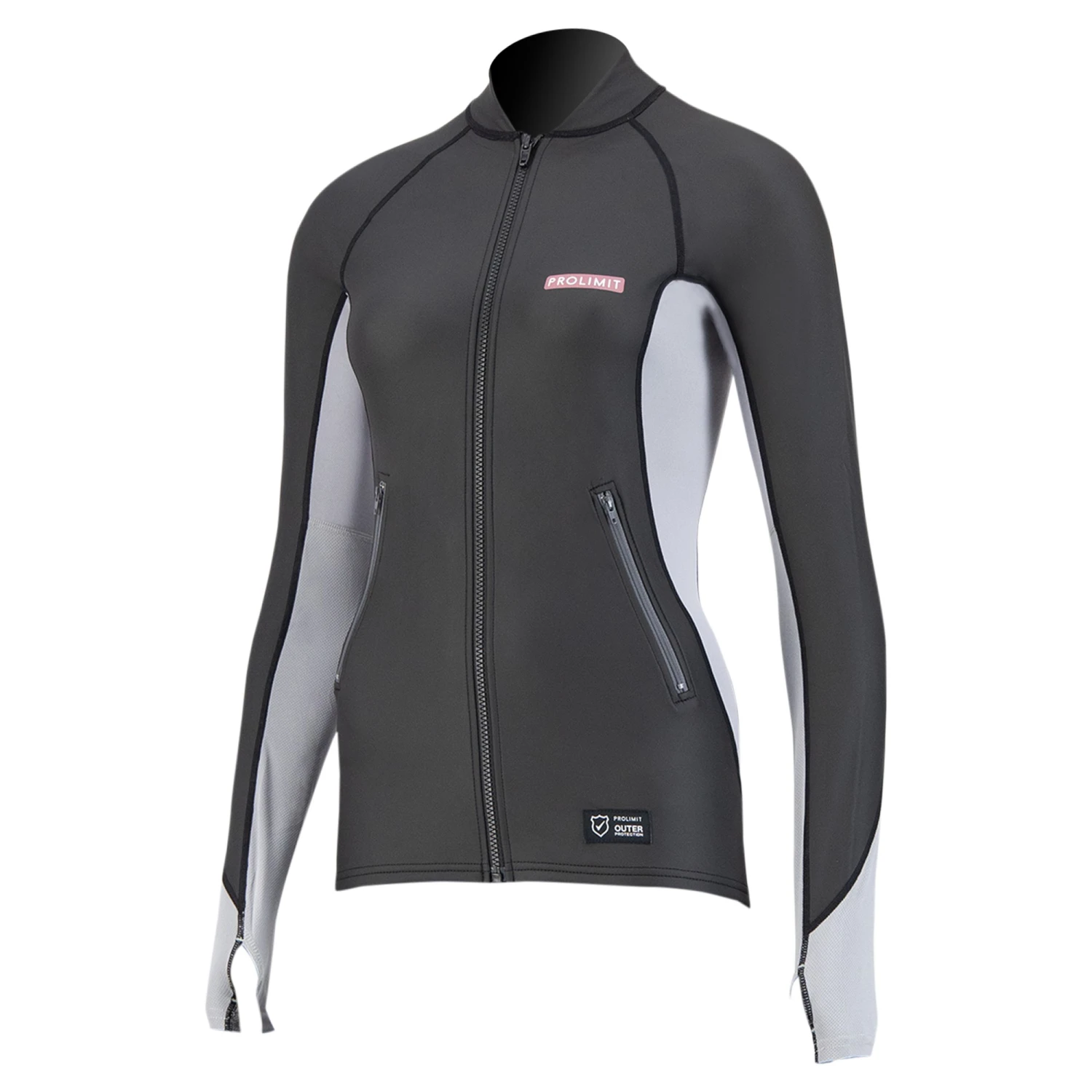 PROLIMIT SUP WMNS TOP LOOSEFIT SPLASH 1.5mm Black/Light Grey - 34/XS Black/Light Grey 5 PROLIMIT SUP WMNS TOP LOOSEFIT SPLASH 1.5mm Black/Light Grey - 34/XS Black/Light Grey – Bild 3