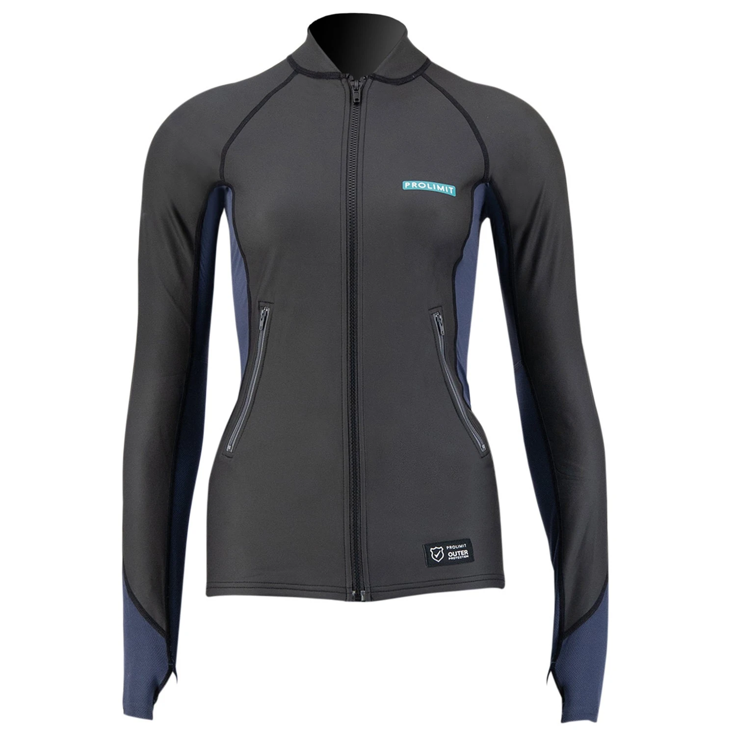 PROLIMIT SUP WMNS TOP LOOSEFIT SPLASH 1.5mm Slate/Black Damen - 34/XS Slate/Black – Bild 5