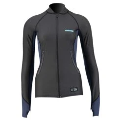 PROLIMIT SUP WMNS TOP LOOSEFIT SPLASH 1.5mm Slate/Black Damen - 34/XS Slate/Black