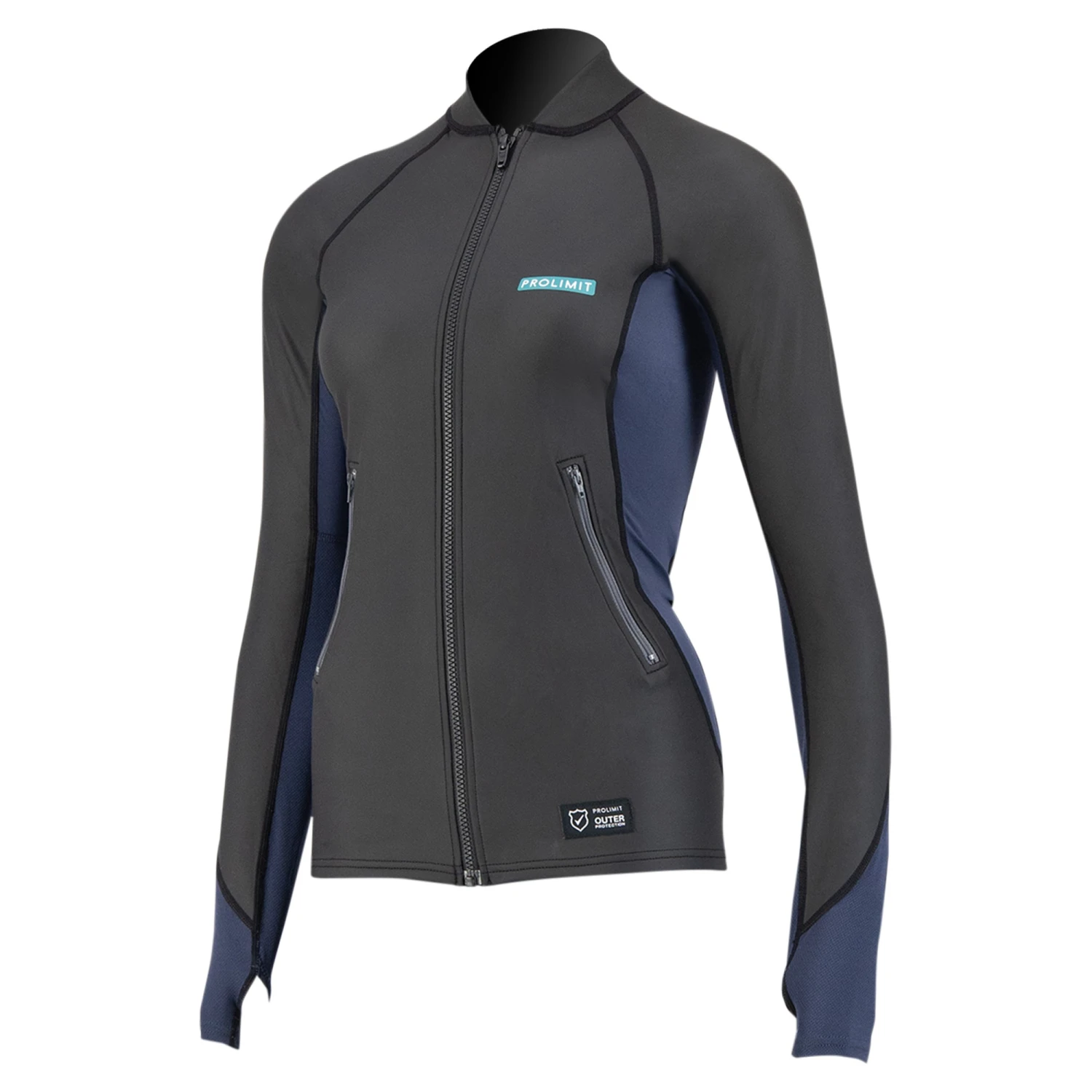 PROLIMIT SUP WMNS TOP LOOSEFIT SPLASH 1.5mm Slate/Black Damen - 34/XS Slate/Black – Bild 2