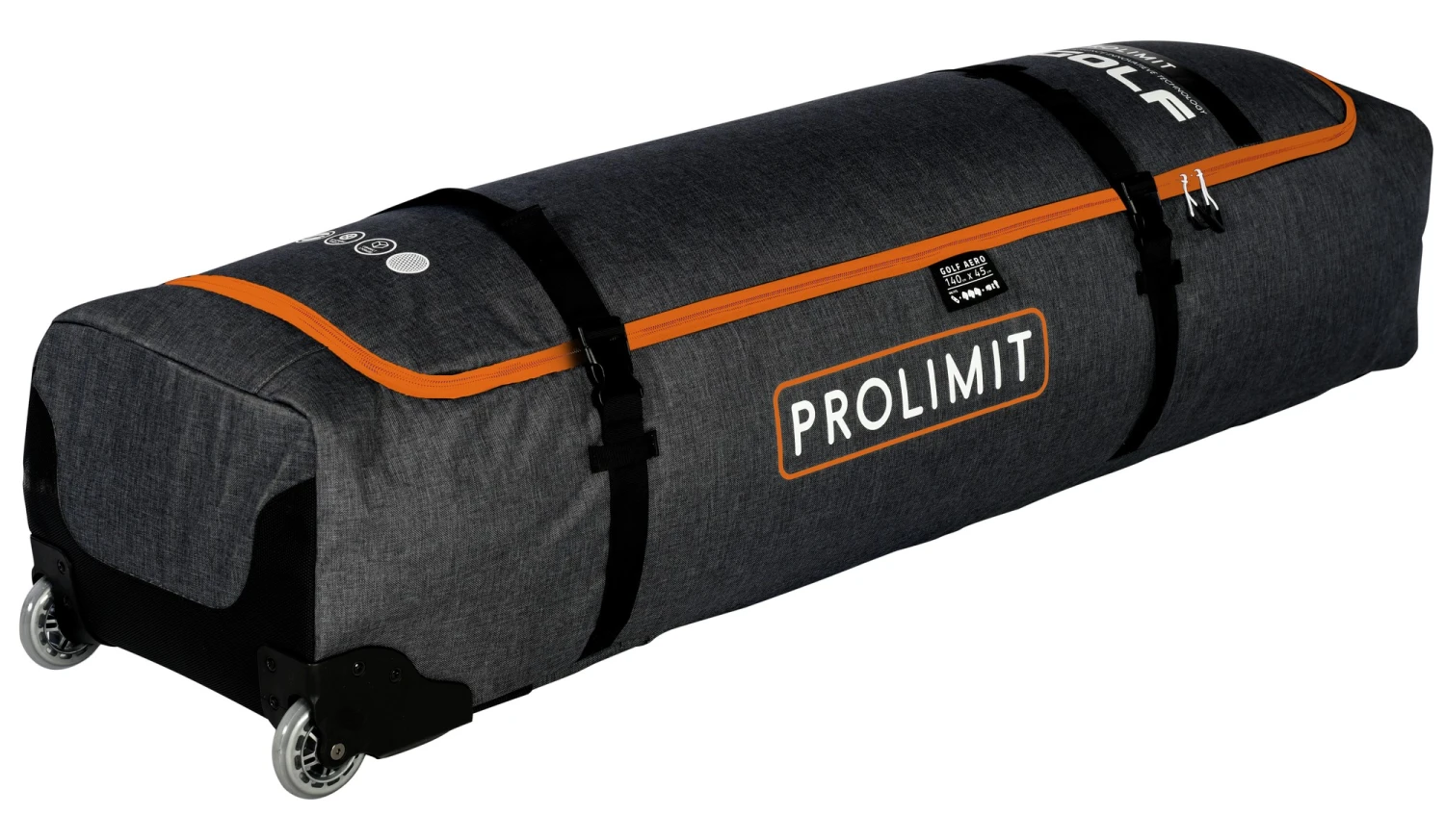 PROLIMIT Kitesurf BB Golf Aero Wheeled Grey/White - 135 X 45 Grey/White 5 PROLIMIT Kitesurf BB Golf Aero Wheeled Grey/White - 135 X 45 Grey/White – Bild 3