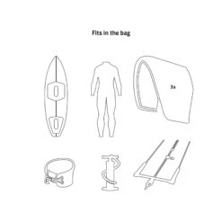 PROLIMIT Kitesurf BB Travellerw/Wheels Grey/White - 140 X 45 Grey/White 13 PROLIMIT Kitesurf BB Travellerw/Wheels Grey/White - 140 X 45 Grey/White -Board Frei Verkäufe 404.03370.020 3