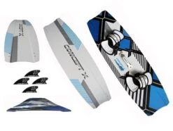 Concept X Rush 3D II Pro Series LTD Kiteboard Incl. Boardset - 135x41