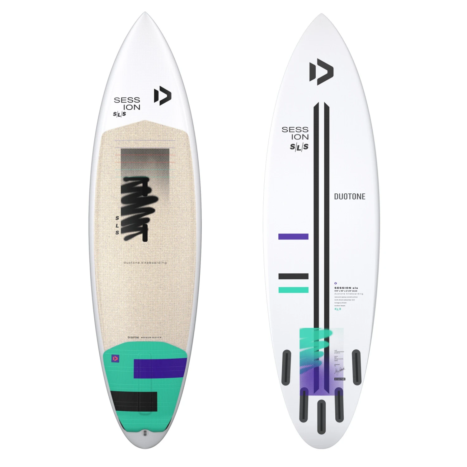 Duotone Kite Board Session SLS - Surfboards 2024 - 5'10" 3 Duotone Kite Board Session SLS - Surfboards 2024 - 5'10"