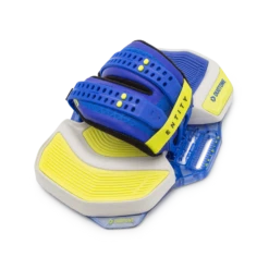 Duotone Kitesurf Bindung Entity Ergo Twintips 2024 - Blue-lime L