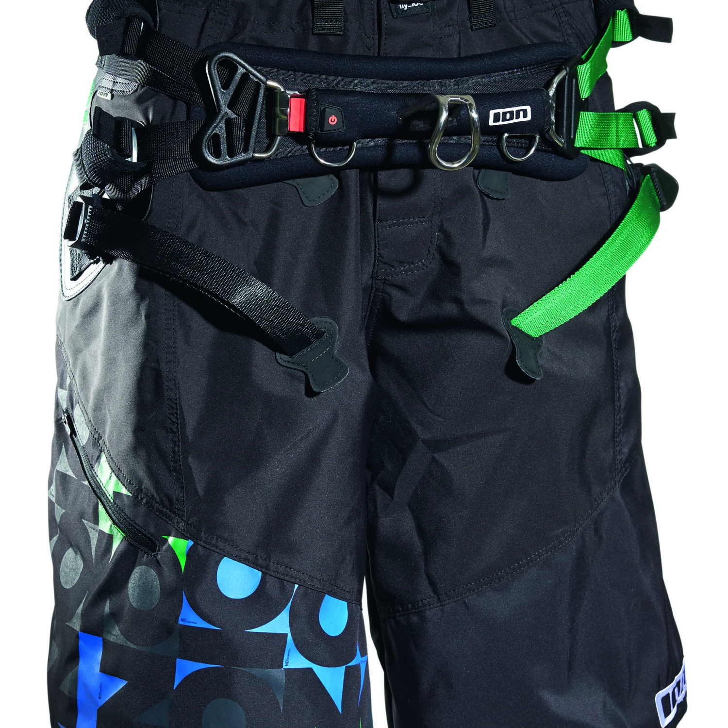 ION B2 Kite Seat Harness - 900 Black 54/XL 3 ION B2 Kite Seat Harness - 900 Black 54/XL