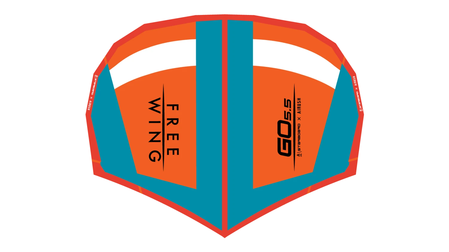 Starboard Foil Wing FREEWING GO WINDOW Orange And Teal 2023 - 4,5 Orange And Teal 3 Starboard Foil Wing FREEWING GO WINDOW Orange And Teal 2023 - 4,5 Orange And Teal