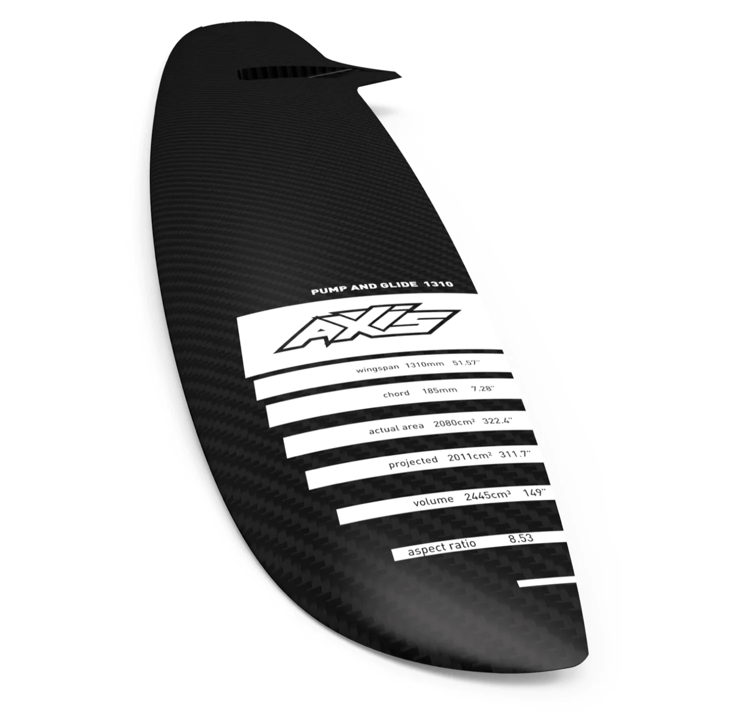 AXIS Foil Front Wing 1310 - PNG - Carbon - 4 AXIS Foil Front Wing 1310 - PNG - Carbon - – Bild 2